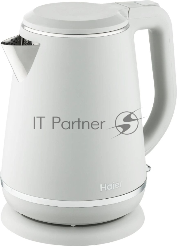 Чайник электрический Haier HK-502 1.5л. 3000Вт серый корпус: нерж.сталь/пластик (TD0029960RU)