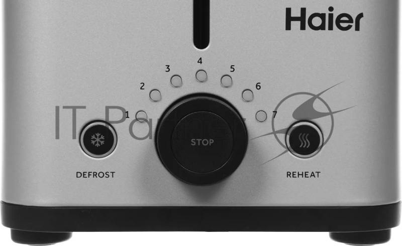 Тостер Haier HT-601 900Вт серебристый