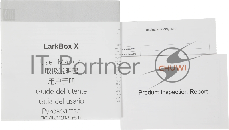 Неттоп Chuwi LarkBox X i3 1220P (1.5) 8Gb SSD256Gb UHDG Windows 11 Pro GbitEth WiFi BT 90W черный/белый
