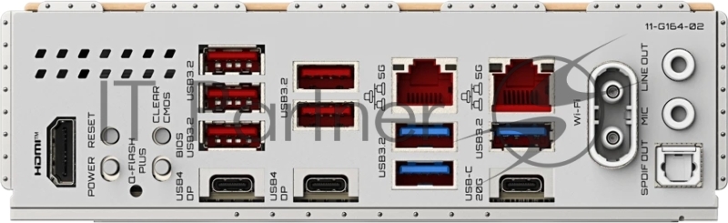 Материнская плата Gigabyte X870E AERO X3D WOOD, RTL