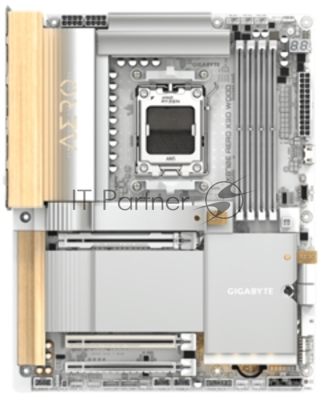 Материнская плата Gigabyte X870E AERO X3D WOOD, RTL