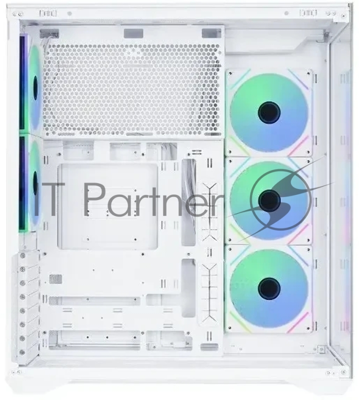 Корпус ATX Eurocase M4801 white, без БП, закаленное стекло 2 стороны