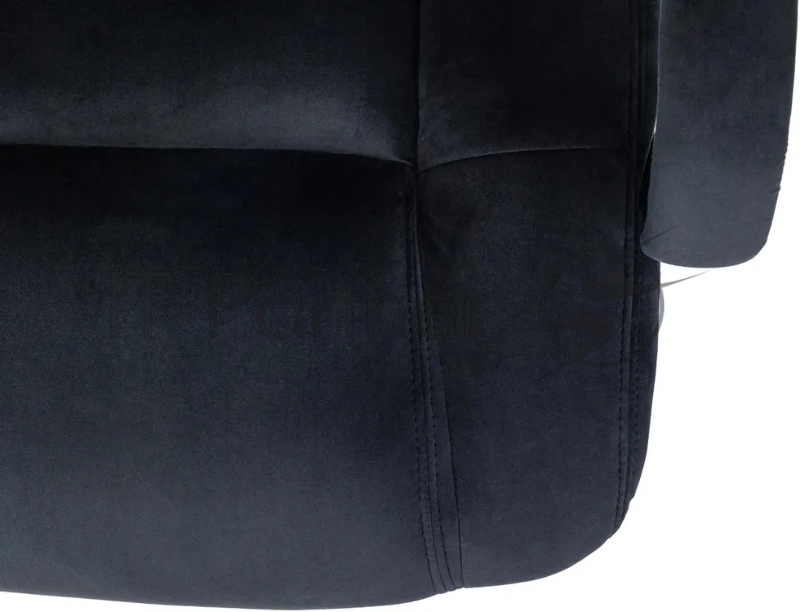 Кресло руководителя Бюрократ T-9925SL Fabric черный Holland 75 крестов. металл хром