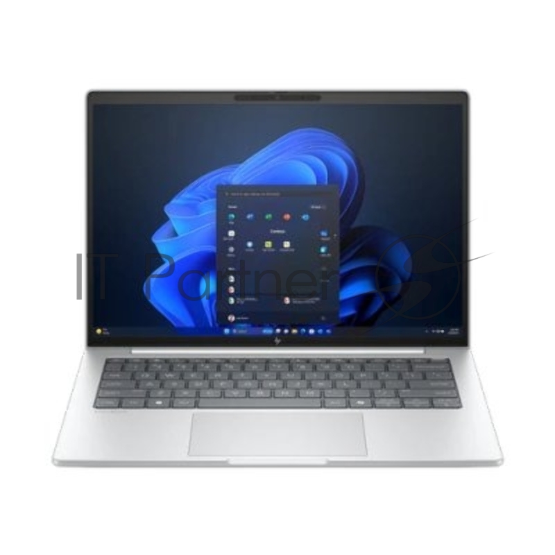 Ноутбук HP EliteBook 8 G1i 14 Intel Core Ultra5-225U,14 WUXGA (1920x1200) IPS 300cd AG,16Gb DDR5-5600MHz(1),512Gb SSD NVMe,Al Case,62Wh,FPS,ENG/RU Kbd Backlit,1.39kg,Silver,1y,Win11