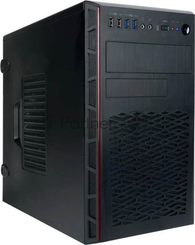 Корпус mATX InWin EMR065BL 6193033 черный, без БП, 2xUSB2.0, 2xUSB3.0, audio
