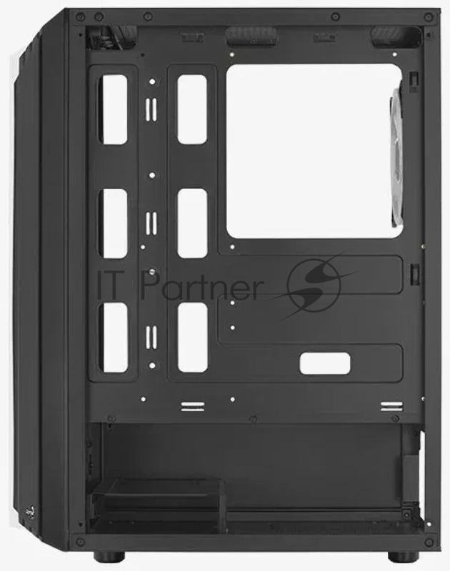 Корпус ATX AeroCool Bionic-G-BK-v2 4710562758672 черный, без БП, 2*USB 3.0, USB 2.0, HD Audio