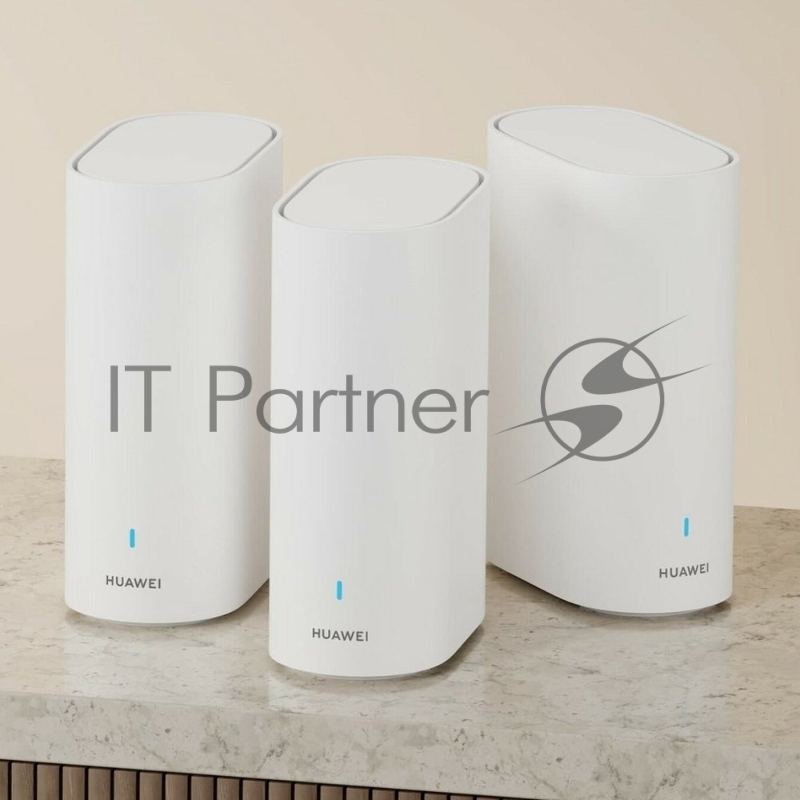 Роутер беспроводной HUAWEI 53030DVA NVWA-AX30-23 WiFi 6 Plus AX3000 Mesh 3+ , MESH-комплект 10/100/1000 Mbit/s WAN/LAN (3-Package)