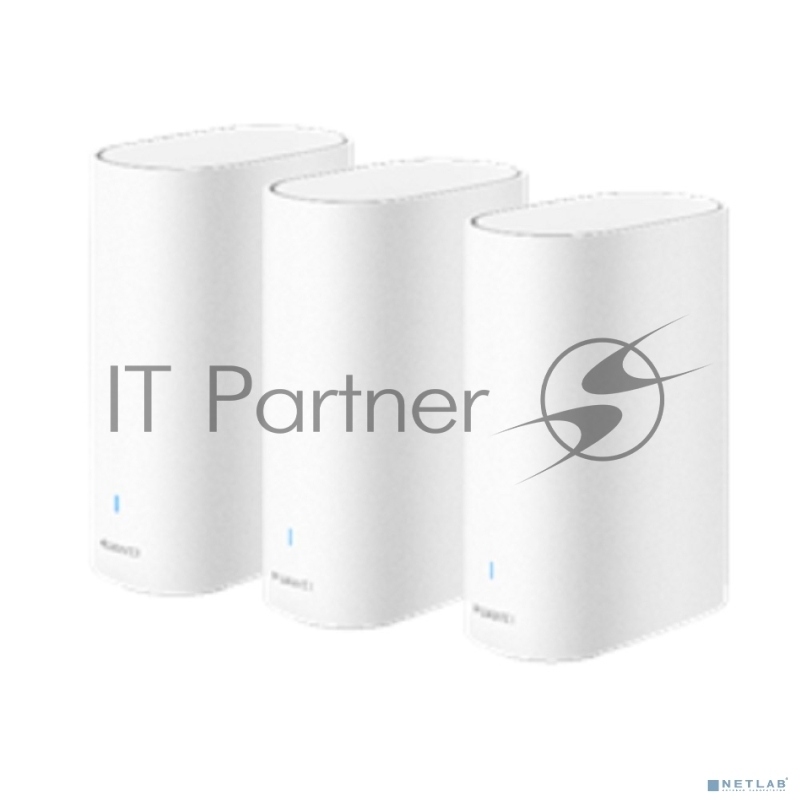 Роутер беспроводной HUAWEI 53030DVA NVWA-AX30-23 WiFi 6 Plus AX3000 Mesh 3+ , MESH-комплект 10/100/1000 Mbit/s WAN/LAN (3-Package)