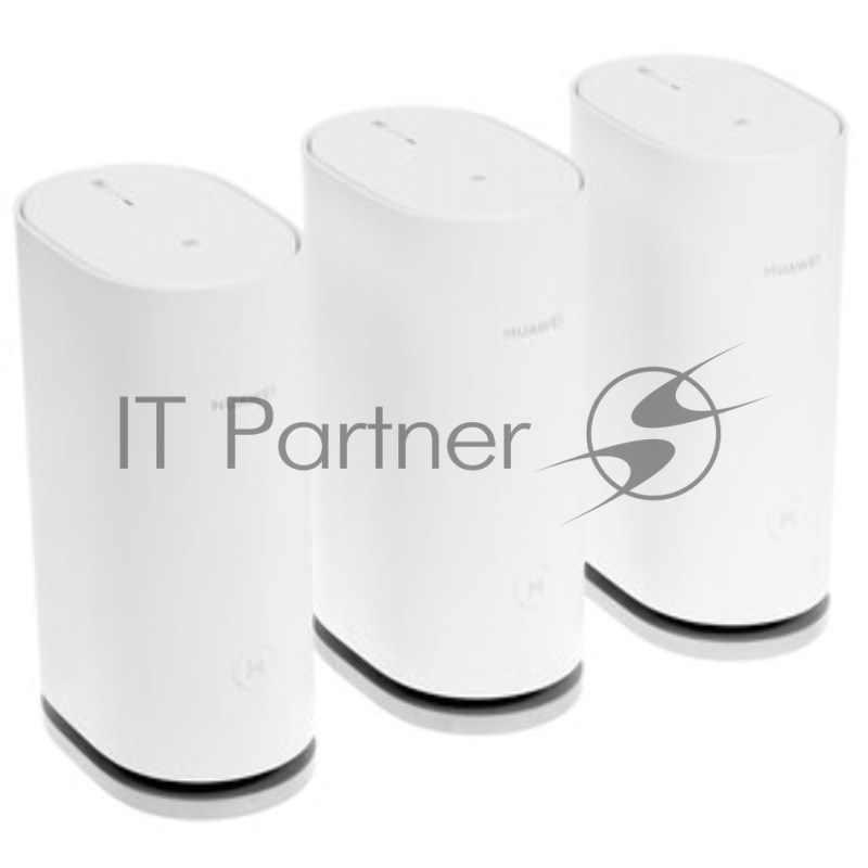 Роутер беспроводной HUAWEI 53030DVA NVWA-AX30-23 WiFi 6 Plus AX3000 Mesh 3+ , MESH-комплект 10/100/1000 Mbit/s WAN/LAN (3-Package)