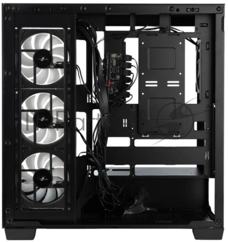 Корпус eATX Eurocase M9 Max-Fish tank M9 MAX 2ARGB 3_0_2 BLACK черный