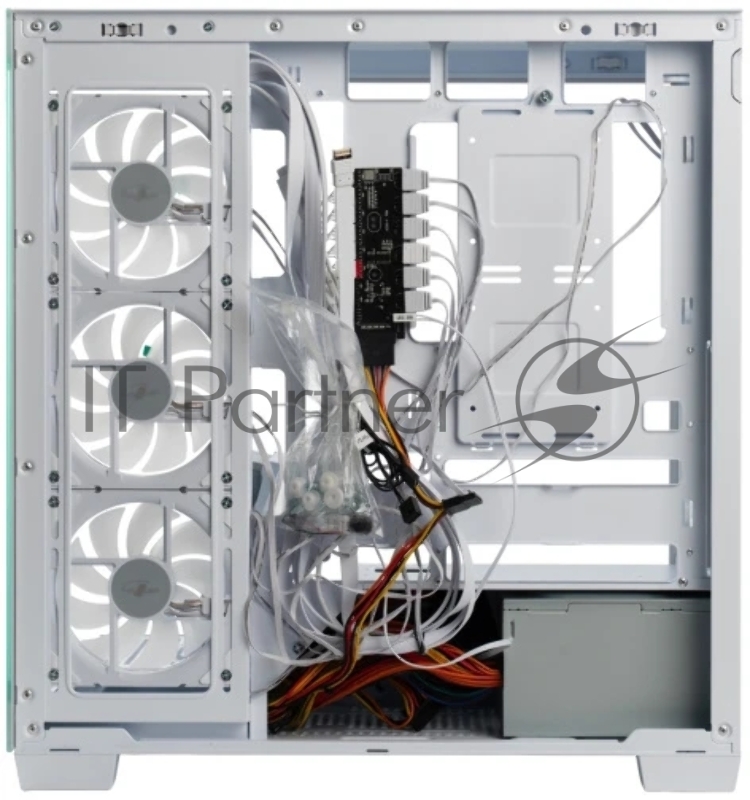 Корпус eATX Eurocase M9 Max-Fish tank M9 MAX 2ARGB 3_0_2 WHITE белый