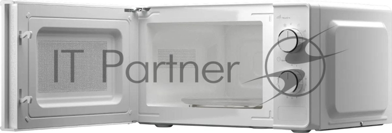 Микроволновая печь KUPPERSBERG TMW 203 W, отдельностоящая, 5 уровней мощности, объем 20 л, гриль, поворотный переключатель, таймер, блокировка от детей, поворотный стол, цвет белый