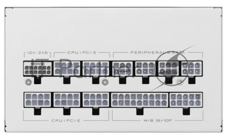 Блок питания ATX Lian Li S8P 8W, PLUS Platinum, 12VHPWR, full modular SX0850P White