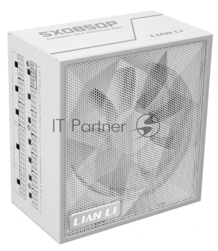 Блок питания ATX Lian Li S8P 8W, PLUS Platinum, 12VHPWR, full modular SX0850P White