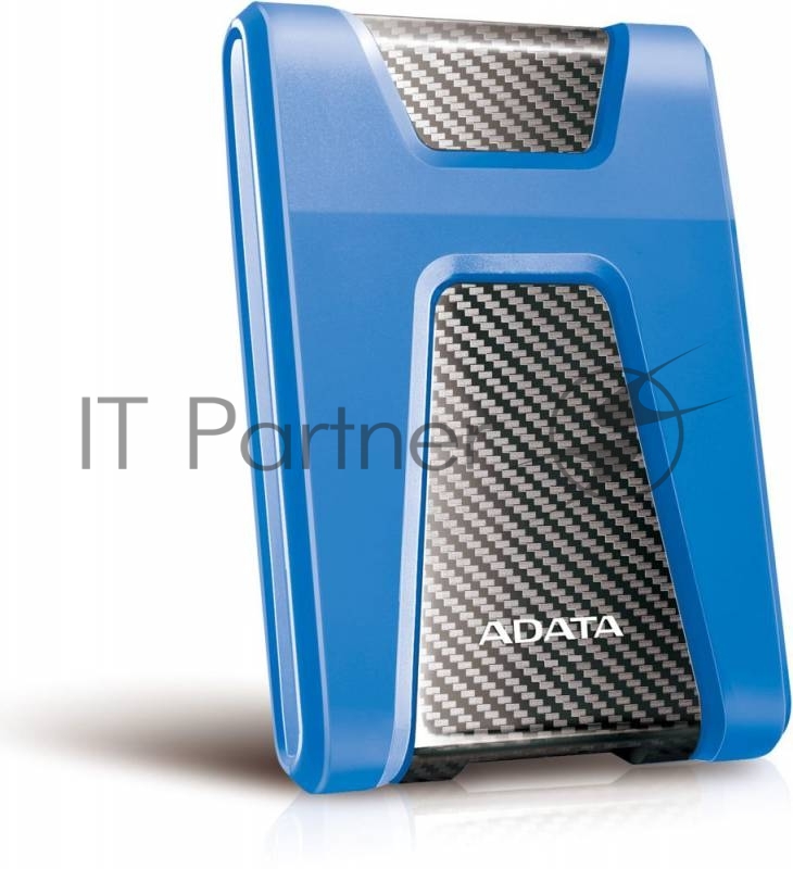 Внешний HDD 2.5 ADATA HD650, 1TB, USB 3.2 Gen 1 Type-A, 5400 rpm, синий