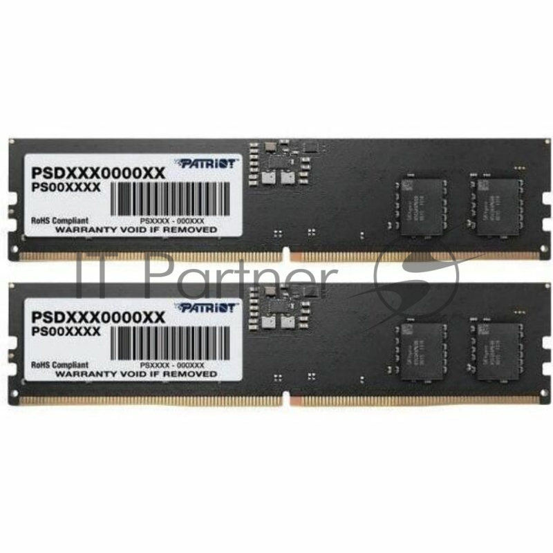 Модуль памяти DIMM DDR5-6000 64GB (32GBx2) PSD564G5600K PATRIOT
