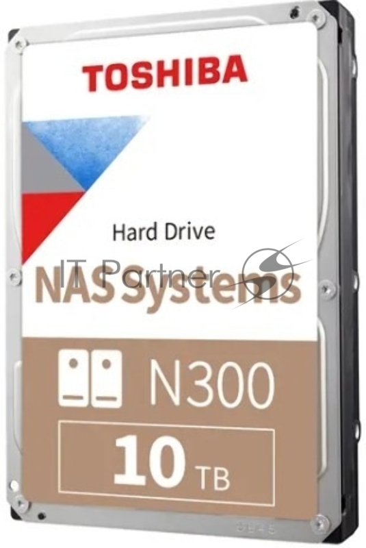 Жесткий диск/ HDD Toshiba N300 NAS SATA3 3.5 10TB 7200 512Mb 6Gb/s 1 year warranty