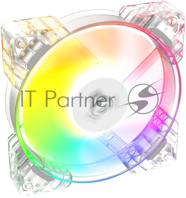 Вентилятор в корпус ALSEYE N12-W FAN 120mm, 700~1800rpm, 25.98~64.46CFM, 17.4~34.8dBA, PWM, WHITE, RTL