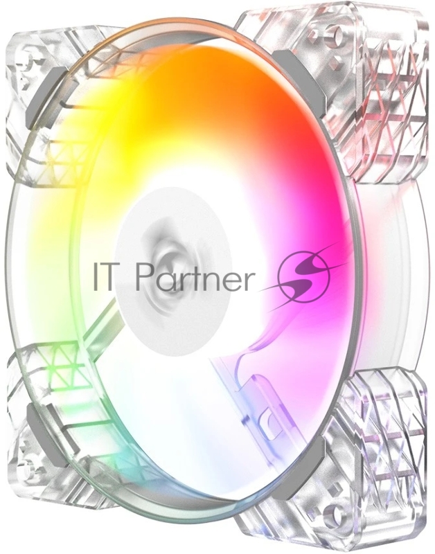 Вентилятор в корпус ALSEYE N12-W FAN 120mm, 700~1800rpm, 25.98~64.46CFM, 17.4~34.8dBA, PWM, WHITE, RTL