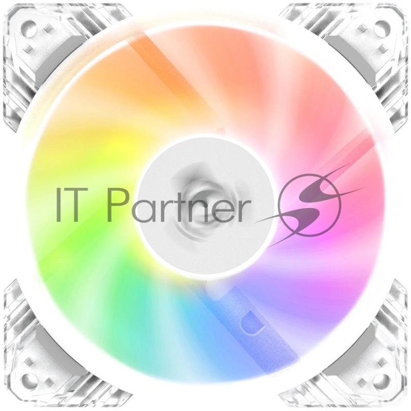 Вентилятор в корпус ALSEYE N12-W FAN 120mm, 700~1800rpm, 25.98~64.46CFM, 17.4~34.8dBA, PWM, WHITE, RTL