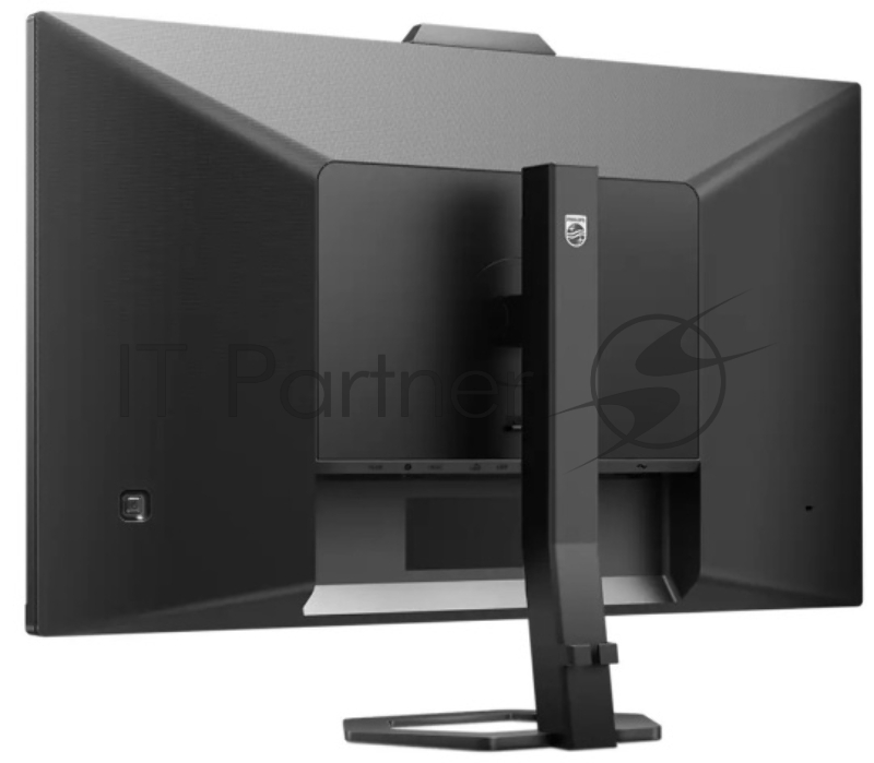 Монитор 27 Philips 27E1N50HE IPS 2560x1440, 75 Гц, 4 мс, 16:9, 300 кд/м², HDMI 1.4, DP 1.2, USB-C, USB Hub, 3.5 Jack, динамики (2×3 Вт), веб-камера, FreeSync, черный