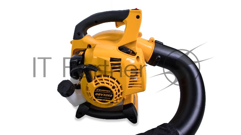 Измельчитель всасывающий бензо Champion GBV326S0.75кВт/1лс 26см3 612м3/ч 40л 7.8кг