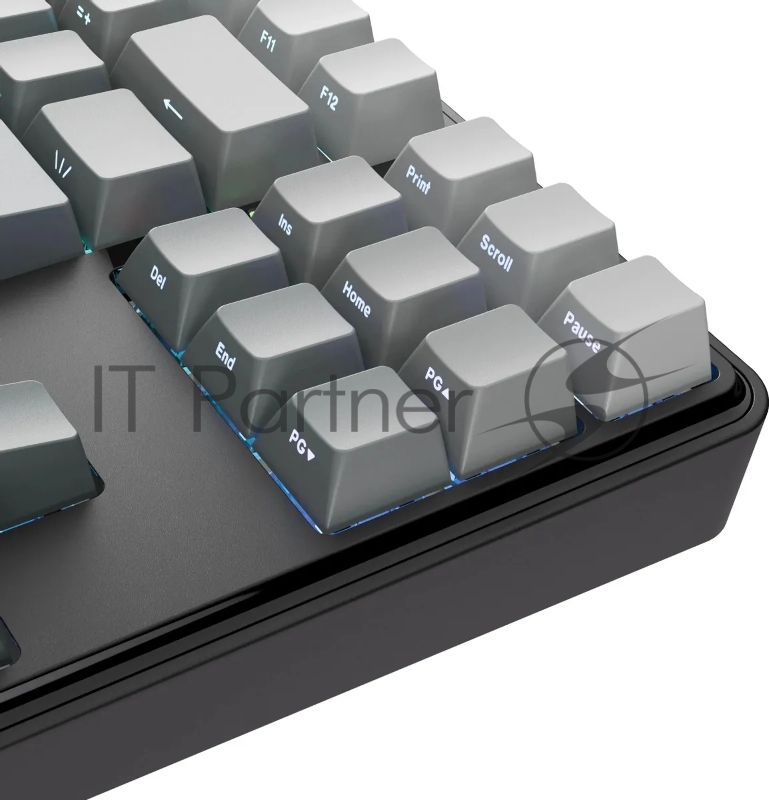 Клавиатура беспроводная DEFENDER Redragon Star Blade Pro black/grey (USB/BT, 87 клавиш) (72653)