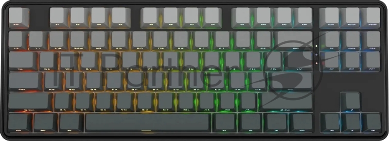 Клавиатура беспроводная DEFENDER Redragon Star Blade Pro black/grey (USB/BT, 87 клавиш) (72653)