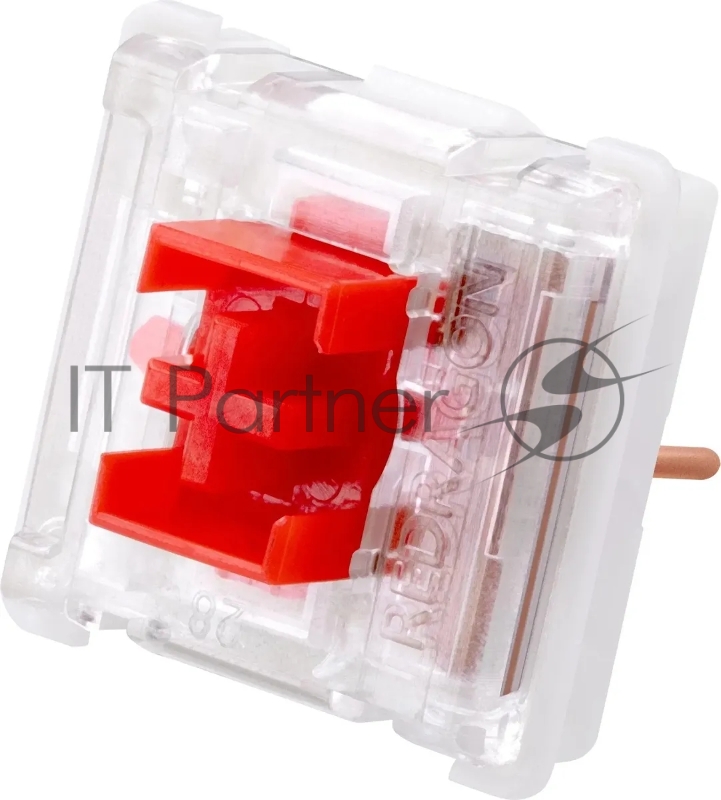 Клавиатура беспроводная DEFENDER Redragon Eva Pro white/blue (USB/BT, 96 клавиши) (72369)