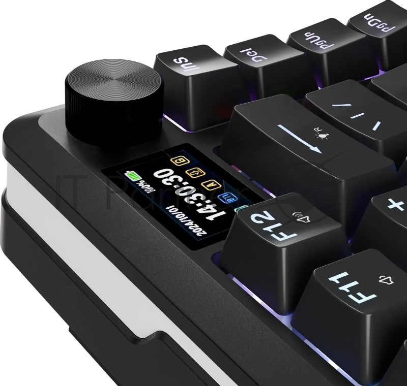 Клавиатура беспроводная DEFENDER Redragon Flekact Pro black (USB/BT, 81 клавиша) (72535)