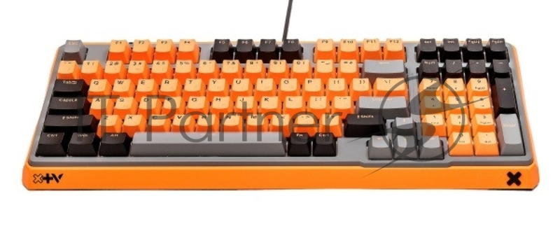 Клавиатура Rapoo ESK750-98 игровая механическая проводная, цвет - черный/серый