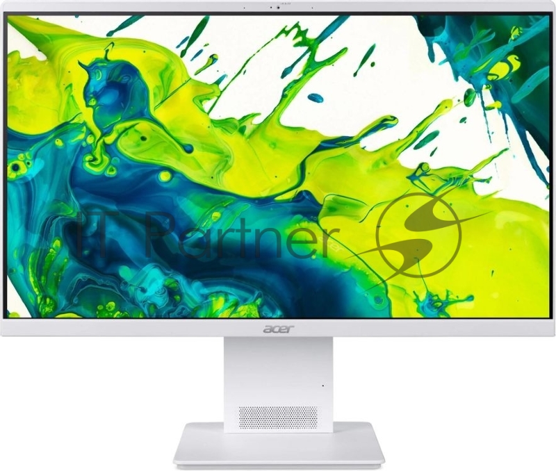 Моноблок Acer Aspire S24B-GMTL-U 23.8 Full HD Core Ultra 7 155U (1.7) 16Gb SSD512Gb Arc graphics Eshell GbitEth WiFi BT 90W клавиатура мышь Cam белый 1920x1080