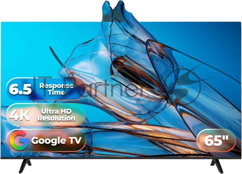 Телевизор LED 65” 4K Horizont 65UHDS25BG SMART