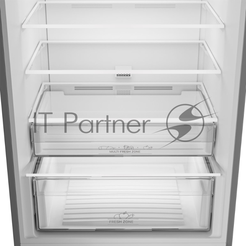 Холодильник Hotpoint HFL 560I X нержавеющая сталь/серебристый двухкамерный 356/145л морозилка снизу