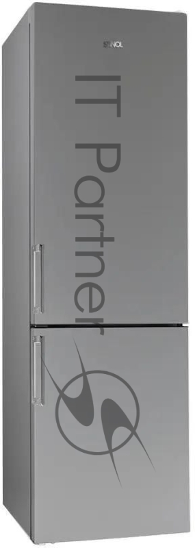 Холодильник Stinol STN 200 G, серебристый двухкамерный 249/75л морозилка снизу, No Frost
