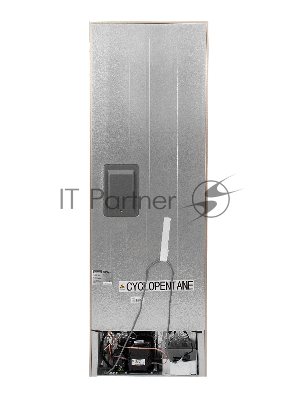 Холодильник Smile SRF348BGT бежевый мрамор двухкамерный 215/95 л морозилка снизу, No Frost