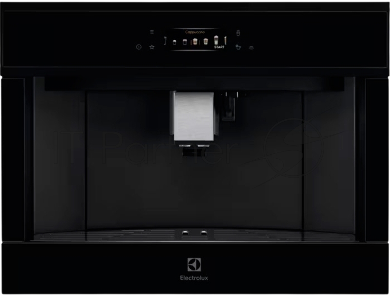 Кофе-машина lectrolux EBC85H автоматическая, сенсорное управление, цвет черный