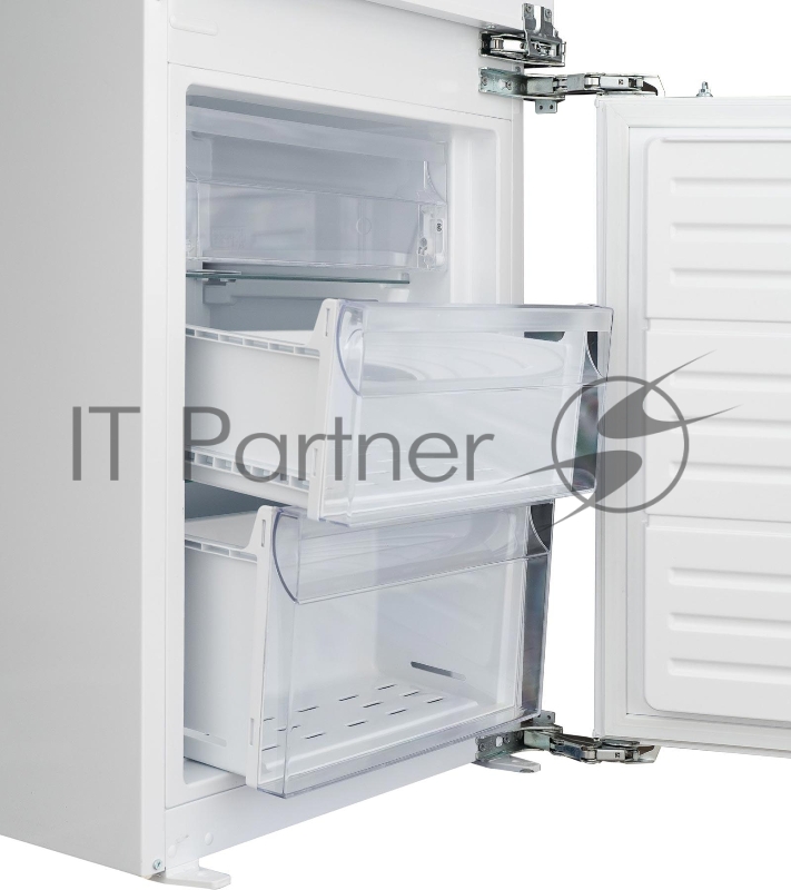 Холодильник Schaub Lorenz SLU E235W5 BUILT-IN белый двухкамерный 180/63 л морозилка снизу, капельная