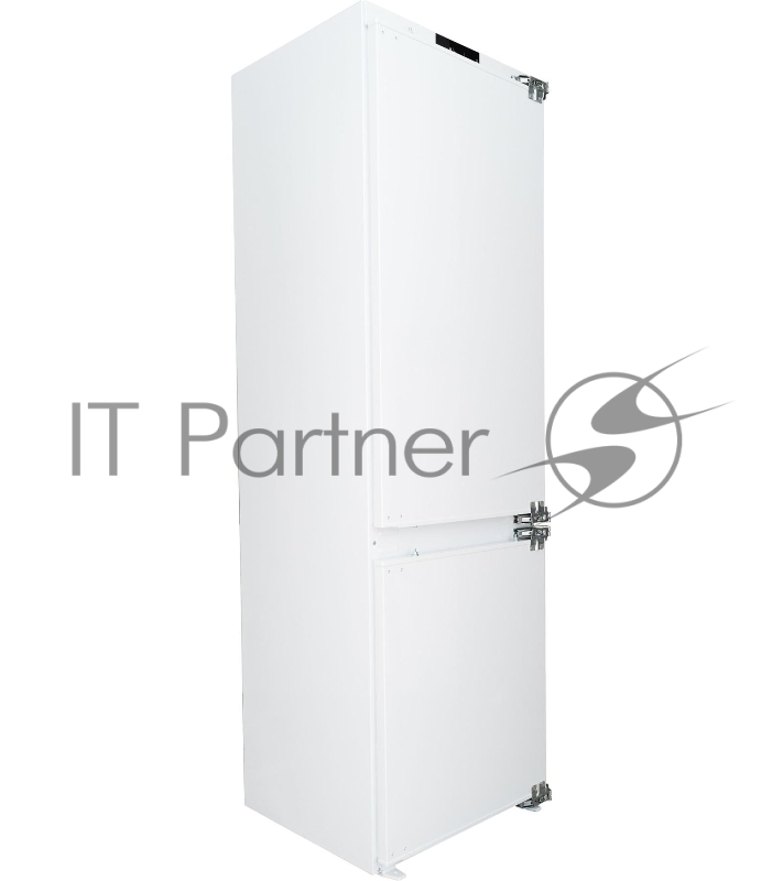 Холодильник Schaub Lorenz SLU E235W5 BUILT-IN белый двухкамерный 180/63 л морозилка снизу, капельная