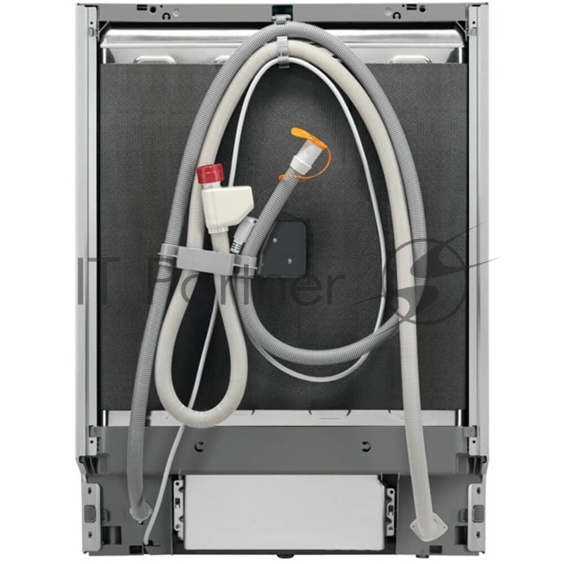 Встраиваемая полногабаритная посудомоечная машина Electrolux KEGB9420W, загрузка на 15 комплектов посуды, сенсорное управление, 8 программ, 59.6x55x82 см, черный цвет, сушка: с открыванием дверцы/с теплообменником, индикация на полу: проекция диспле
