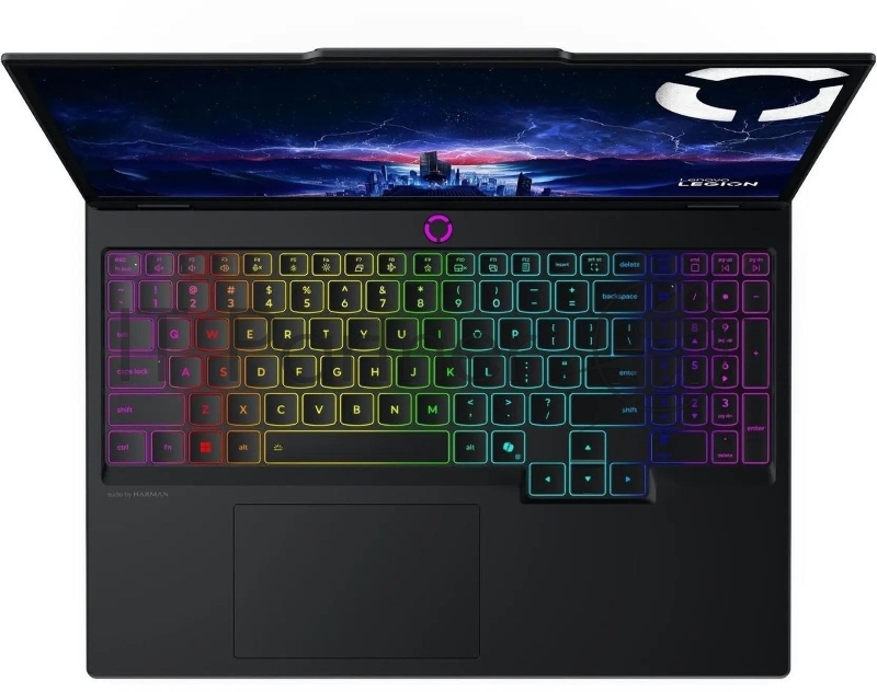 Ноутбук Lenovo Legion 5 15IRX10 Core i7 14700HX 16Gb SSD1Tb NVIDIA GeForce RTX5050 8Gb 15.1 OLED WQXGA (2560x1600) без ОС black WiFi BT Cam (83LY00JKRK)