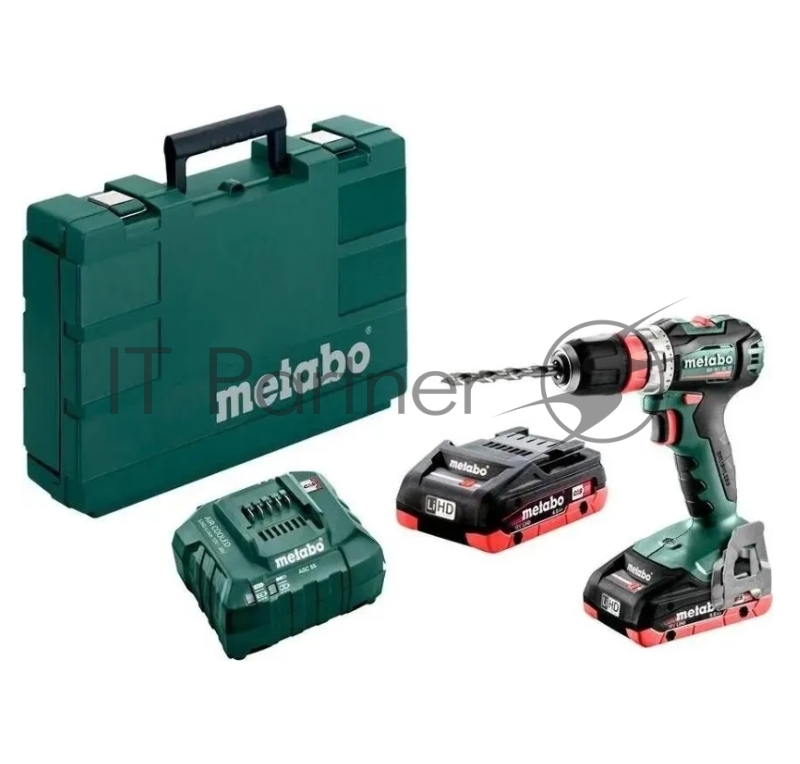 Дрель-шуруповерт Metabo BS 18 L BL Set 18Вт аккум. (613155710)