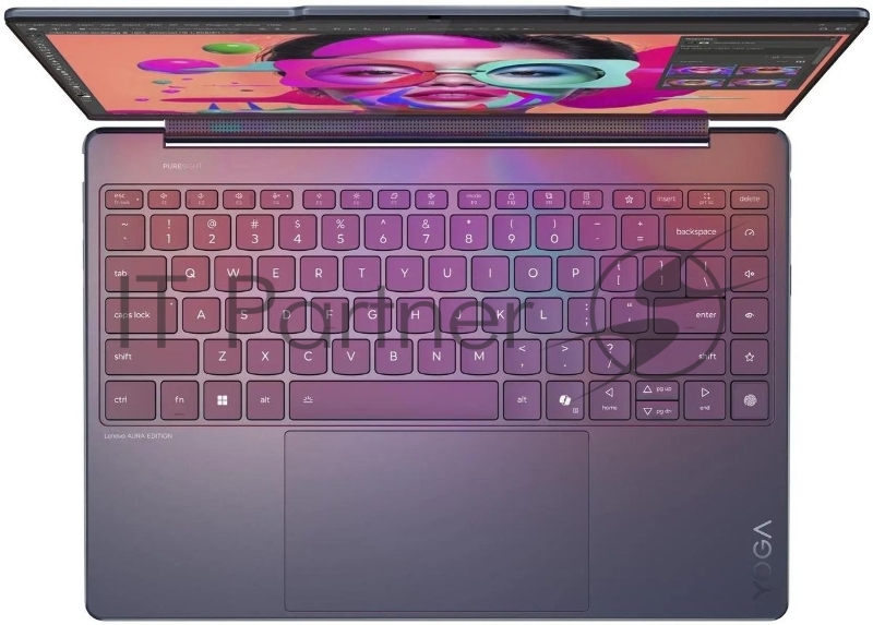 Ноутбук Lenovo Yoga 9 14ILL10 Core Ultra 7 256V 16Gb SSD1Tb Intel Arc 140V 14 OLED Touch 2.8K (2880x1800) Windows 11 Home blue WiFi BT Cam Bag (83LC0054RK)