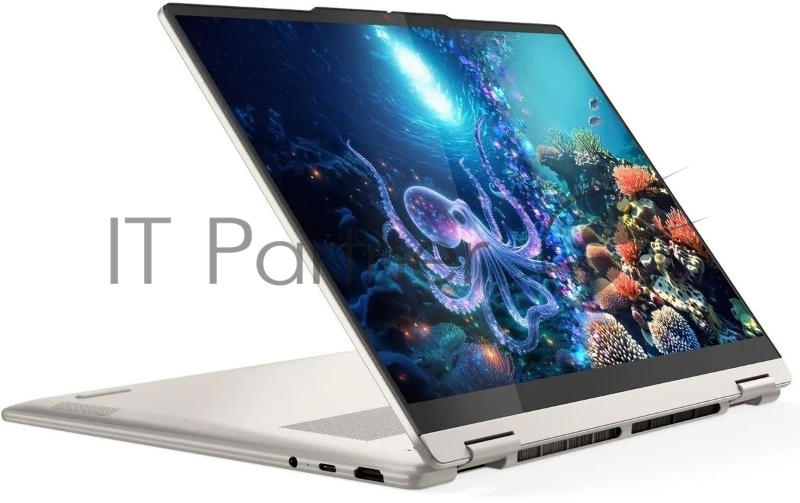 Ноутбук Lenovo Yoga 7 14AKP10 Ryzen AI 7 350 24Gb SSD1Tb AMD Radeon 860M 14 OLED Touch WUXGA (1920x1200) Windows 11 Home beige WiFi BT Cam (83JR0061RK)