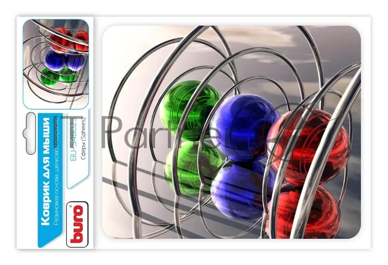 Коврик для мыши Buro BU-S48023 рисунок/сферы