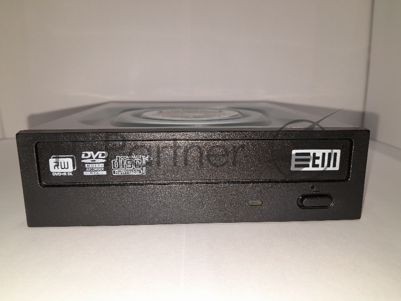 Внутренний оптический DVD привод DVD-RW (SATA, internal, black), OEM