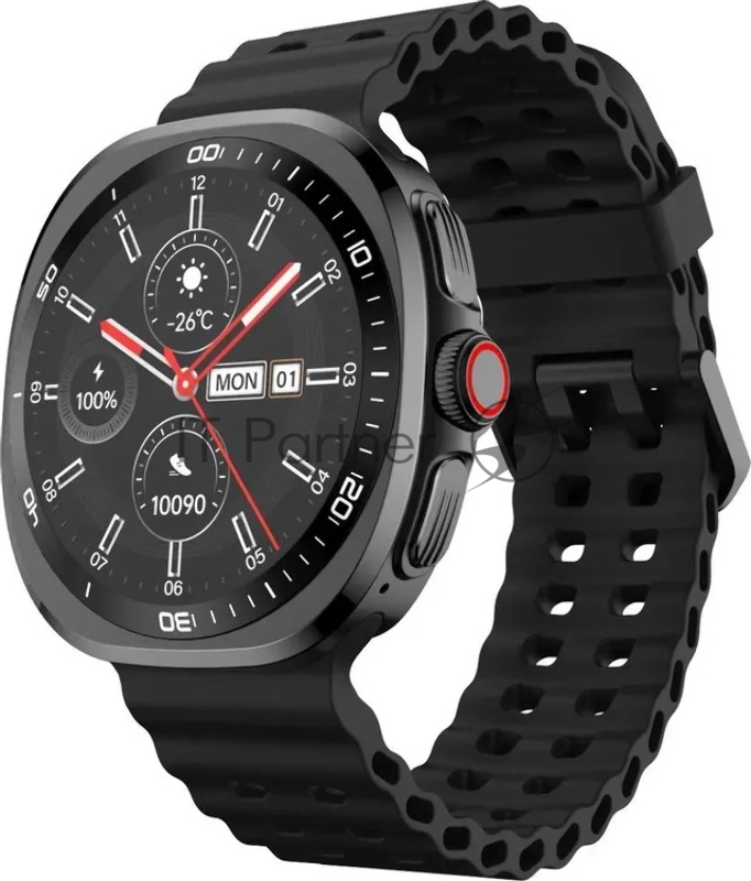 Смарт-часы Tecno Watch Neo 1.43 AMOLED корп.черный рем.черный (WN01)