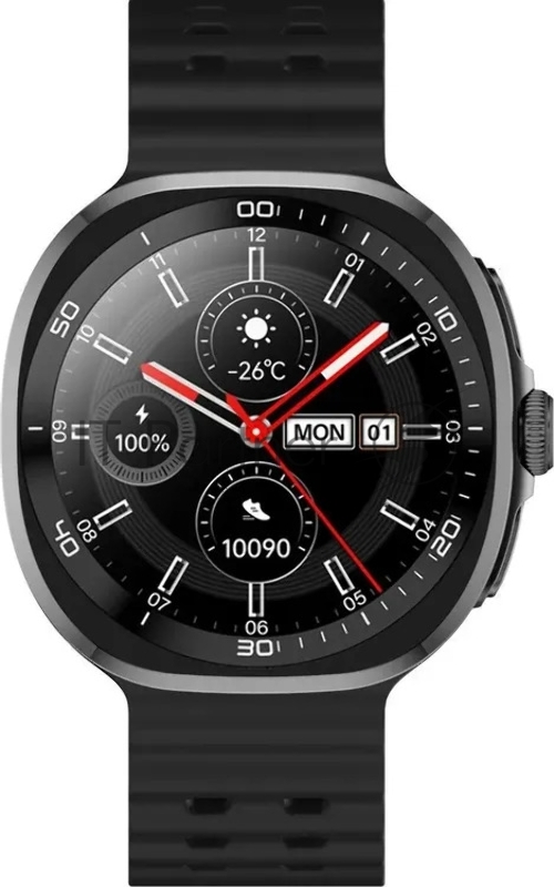 Смарт-часы Tecno Watch Neo 1.43 AMOLED корп.черный рем.черный (WN01)