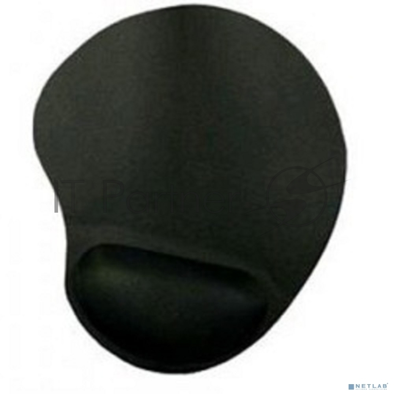 Коврик для мыши Buro гелевый, черный, 225х190х2