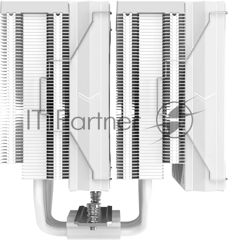 Кулер для процессора SAMA CPU Cooler SAMA A60W (265W, 4-pin PWM, 156.5mm, 6x6mm, 2x120mm, 78CFM, 29dBA, 2200RPM, S: 1851/1700/1200/115X, AM5/AM4, white)